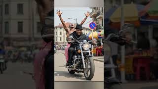 Area fada & legendary Fela spotted in lagos on ride 🚴via AI #afrobeats