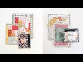 How to sew a flatmates pouch  clear case  travel name tag