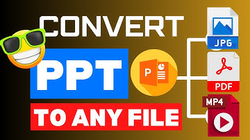 Convert PowerPoint PPT to JPG, JEPG, PDF, or MP4 Video Easily | Step-by-Step Tutorial