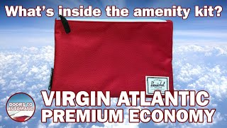 Virgin Atlantic Amenity Kit In Premium Economy 2019