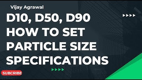 D10, D50, D90: How to Set Particle Size Specifications