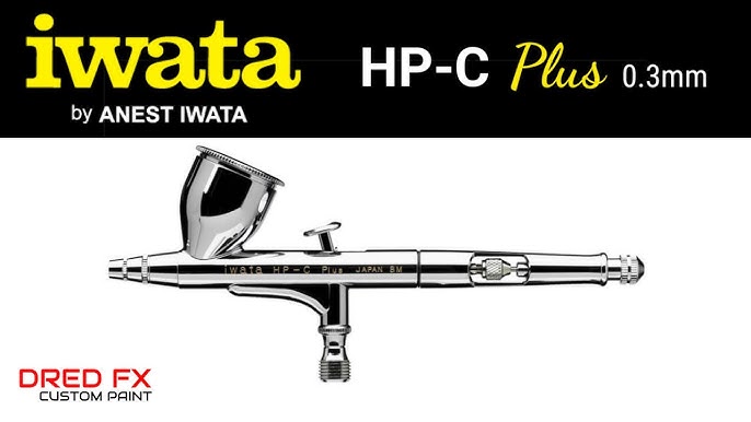 Iwata High Performance HP-BC1 Plus Siphon Feed Dual Action Airbrush