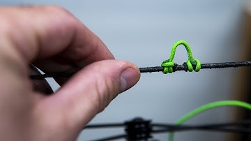 Bow Setup: Installing the "D-Loop" and Rest (Part 1)