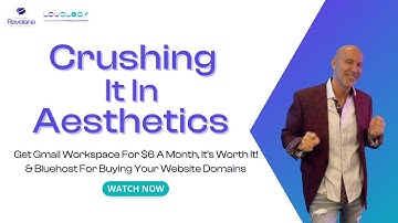 Get Gmail Workspace & Bluehost For Buying Domains - Crushing it in Aesthetics Channel By Louology