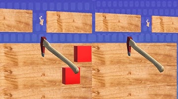 Cut Stack! Very satisfying and relaxing ASMR slicing video