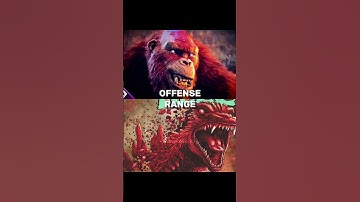 Godzilla in Hell vs Skar King #godzilla #1sv1 #edit #kingmonster