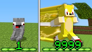 Jedes Level Macht Minecraft Schneller