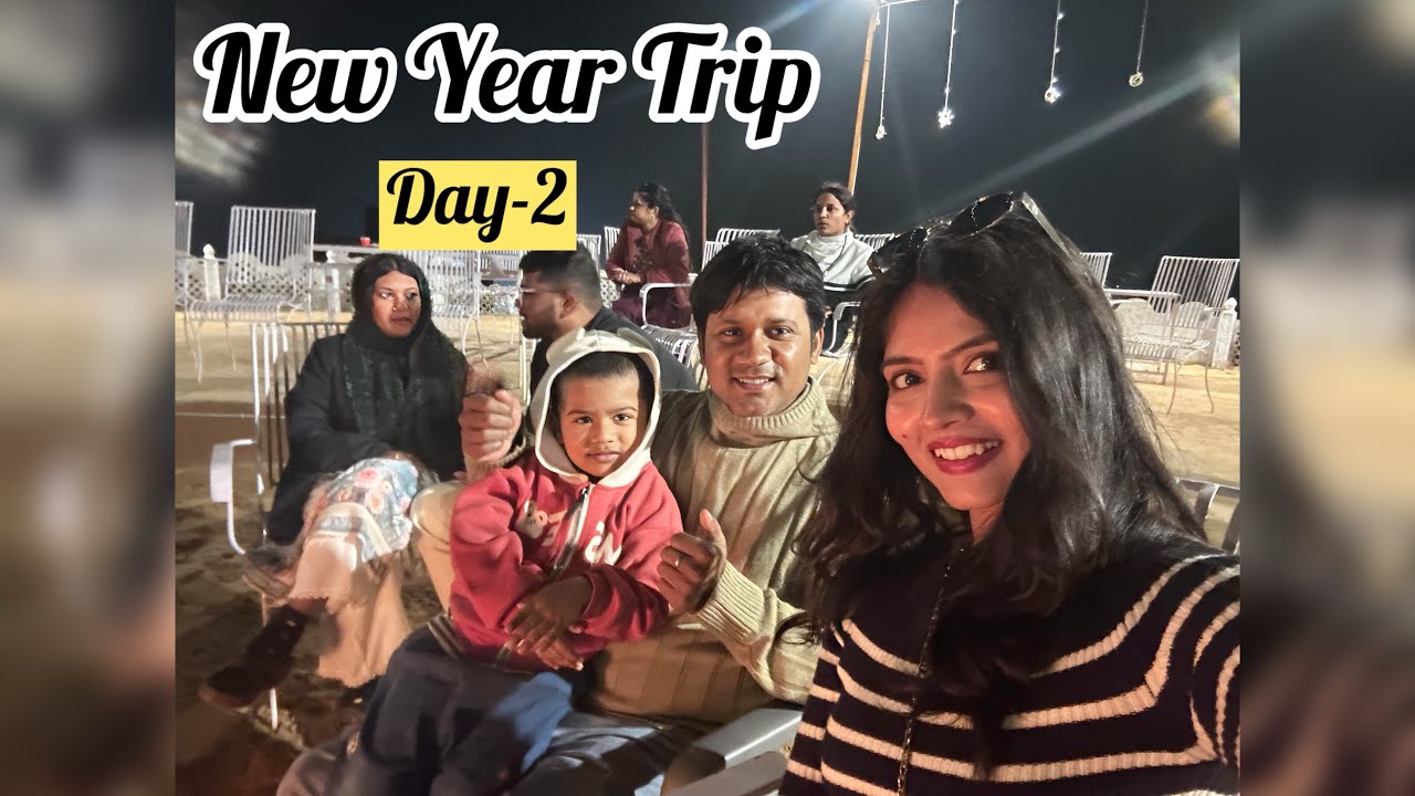 New Year Trip🤗 Day-2  in Raisar, Bikaner….full masti vibe 😍 