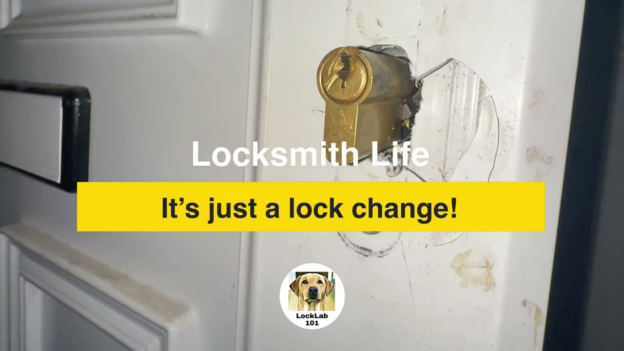 Locksmith Life - ‘It’s just a quick lock change’!