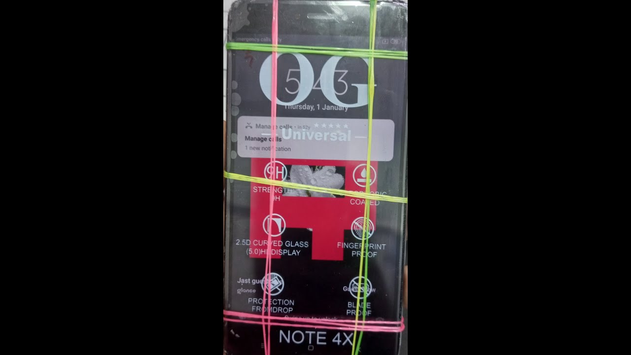 Mi Note 4 touch change