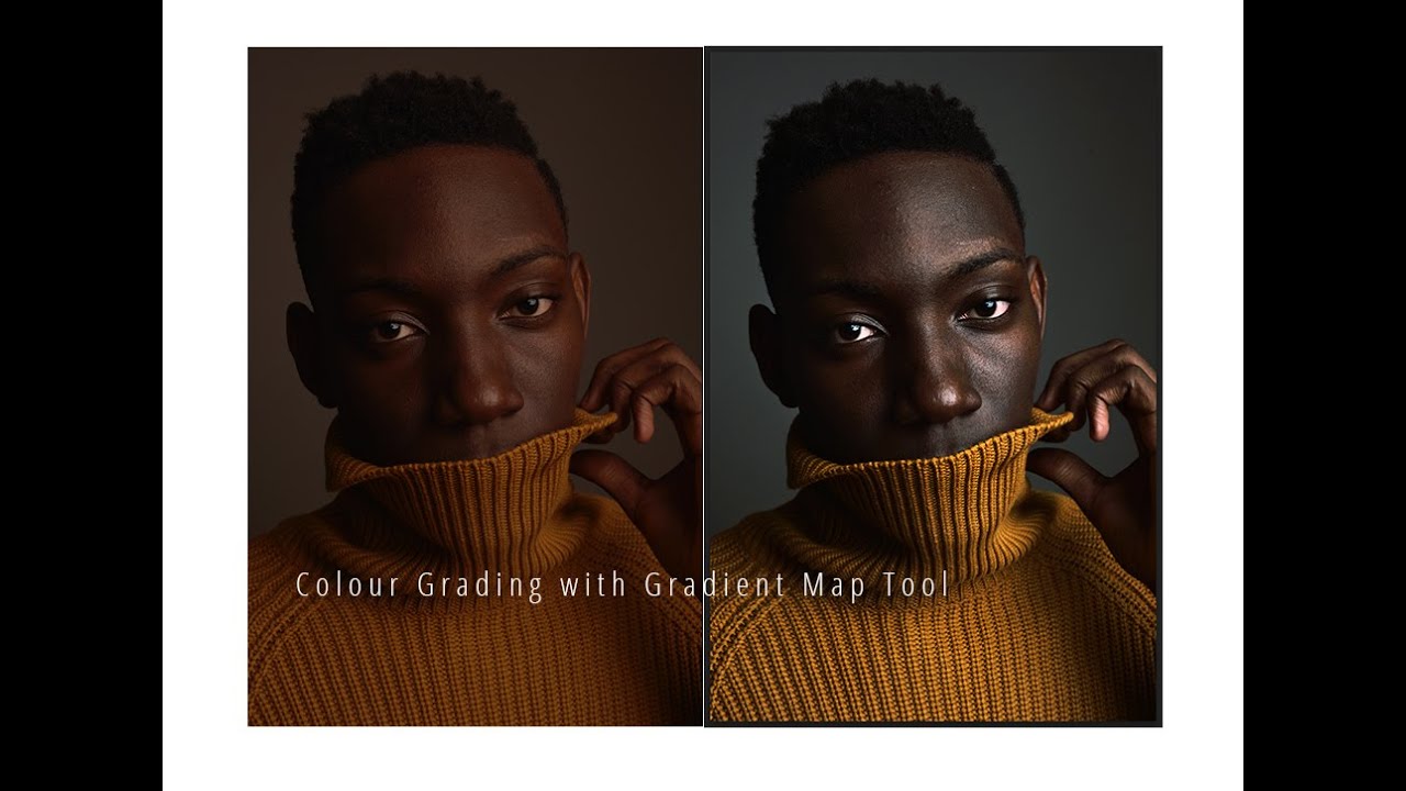 Photoshop CC: Gradient Mapping - YouTube