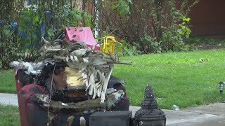 RFD truck collides with car while responding to fire on Sunset St.