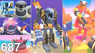 CLEARED LIKE DUST! 💨🔫 LEVEL 5 TOWER COMPLETE & INSTANT GATLING GUN MELTDOWN | Mechangelion Part 687 screenshot 2