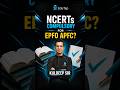 Are NCERTs Compulsory for UPSC EPFO APFC Preparation?