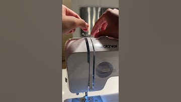 How to use a twin needle #shorts #sewing #sewingtips