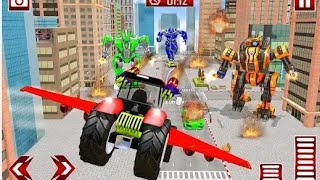 Tractor Robot Transform Car War : Moto Robot Games Best Android game NHK Games Pro GamePlay 2K20 screenshot 5