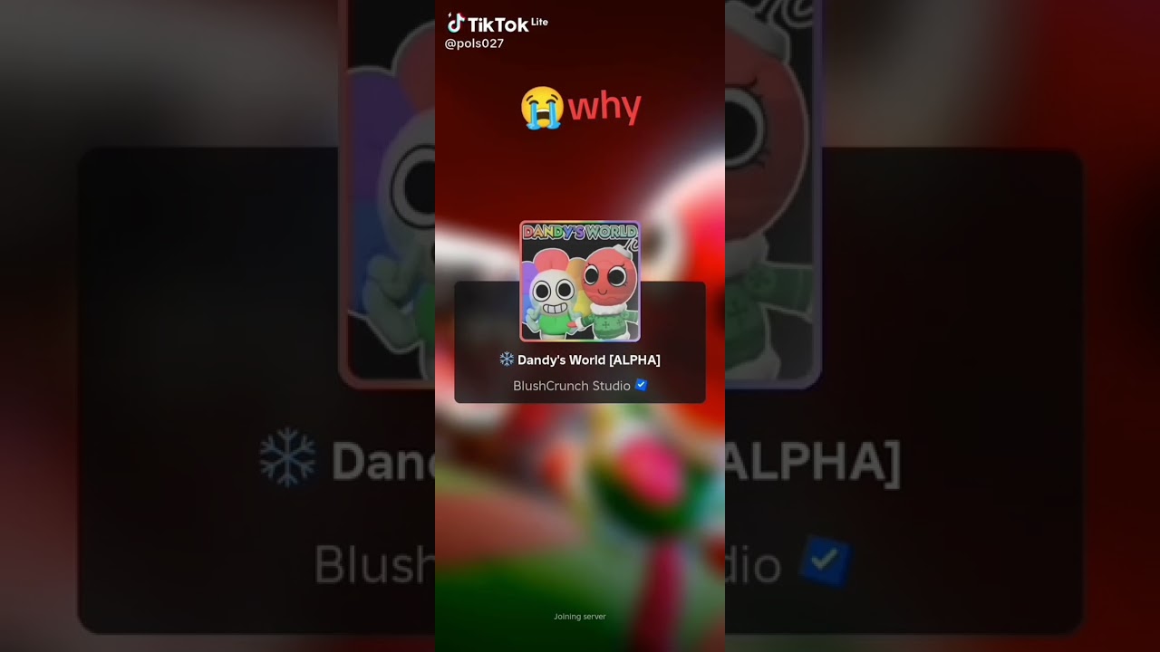 dandy's world is banned 😂😂 