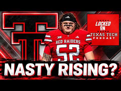 MEET THE GLUE GUY: Red Raiders find a NASTY STREAK in O-LINE SWITCH | Locked On Texas Tech Podcast