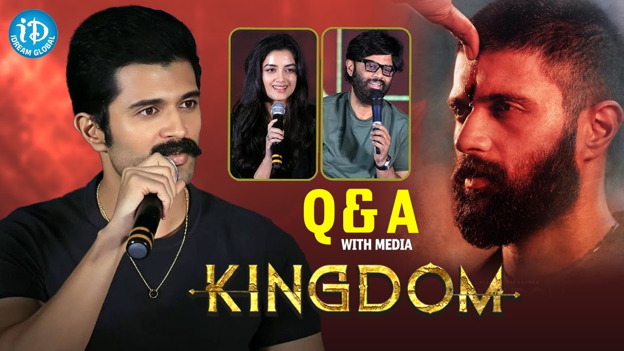 KINGDOM Movie Press Meet | Vijay Deverakonda | Bhagyashrii | Naga Vamsi | iDream Global