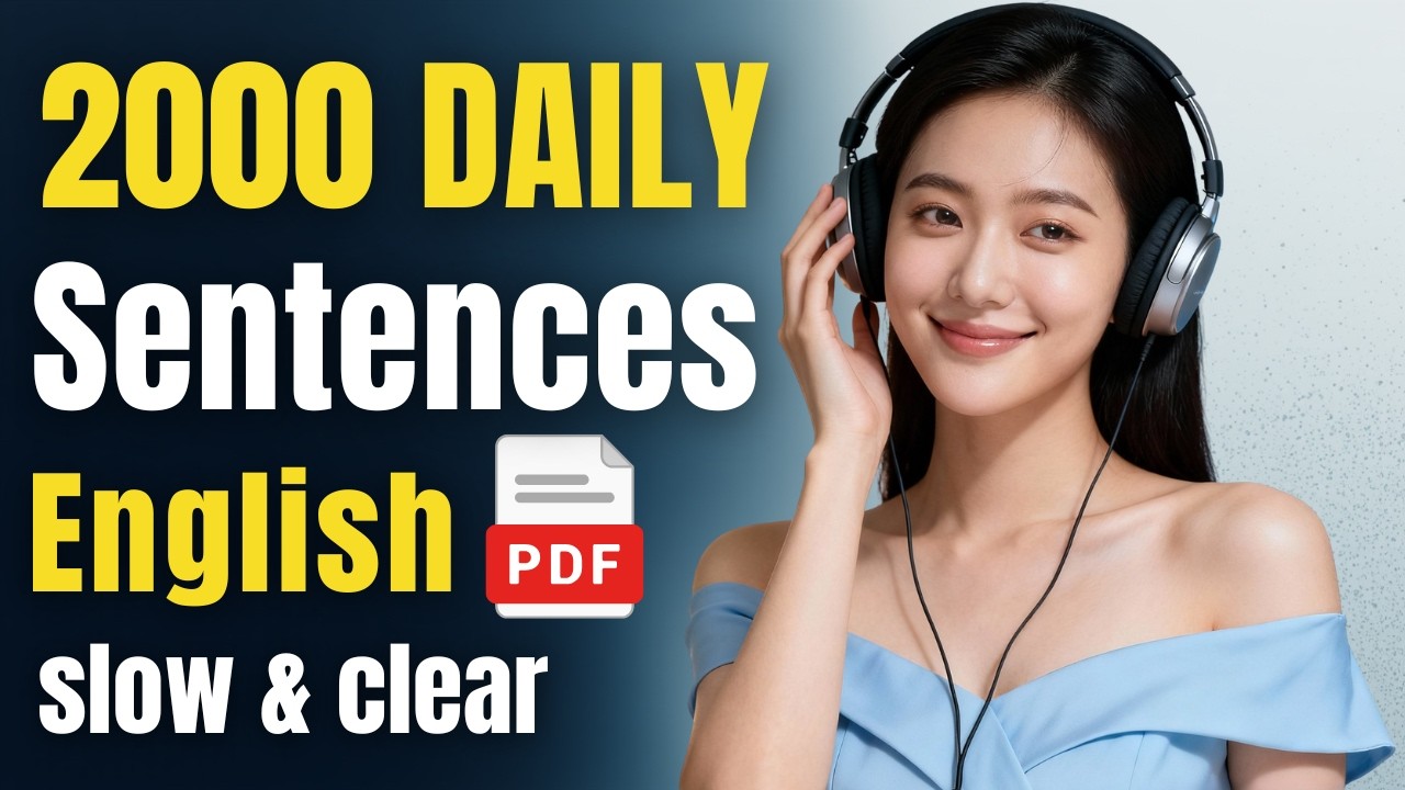 2000 everyday English conversation phrases / listen to improve and speak more confidently