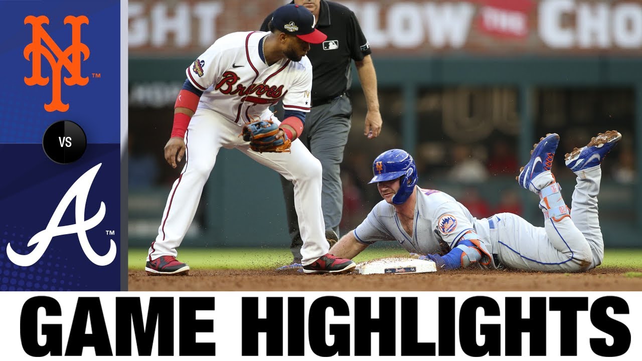 Mets vs. Braves Game Highlights | MLB Highlights