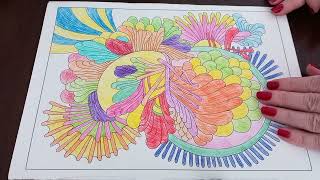 ASMR Serenity Coloring Book 55 - Finished Coloring Pages