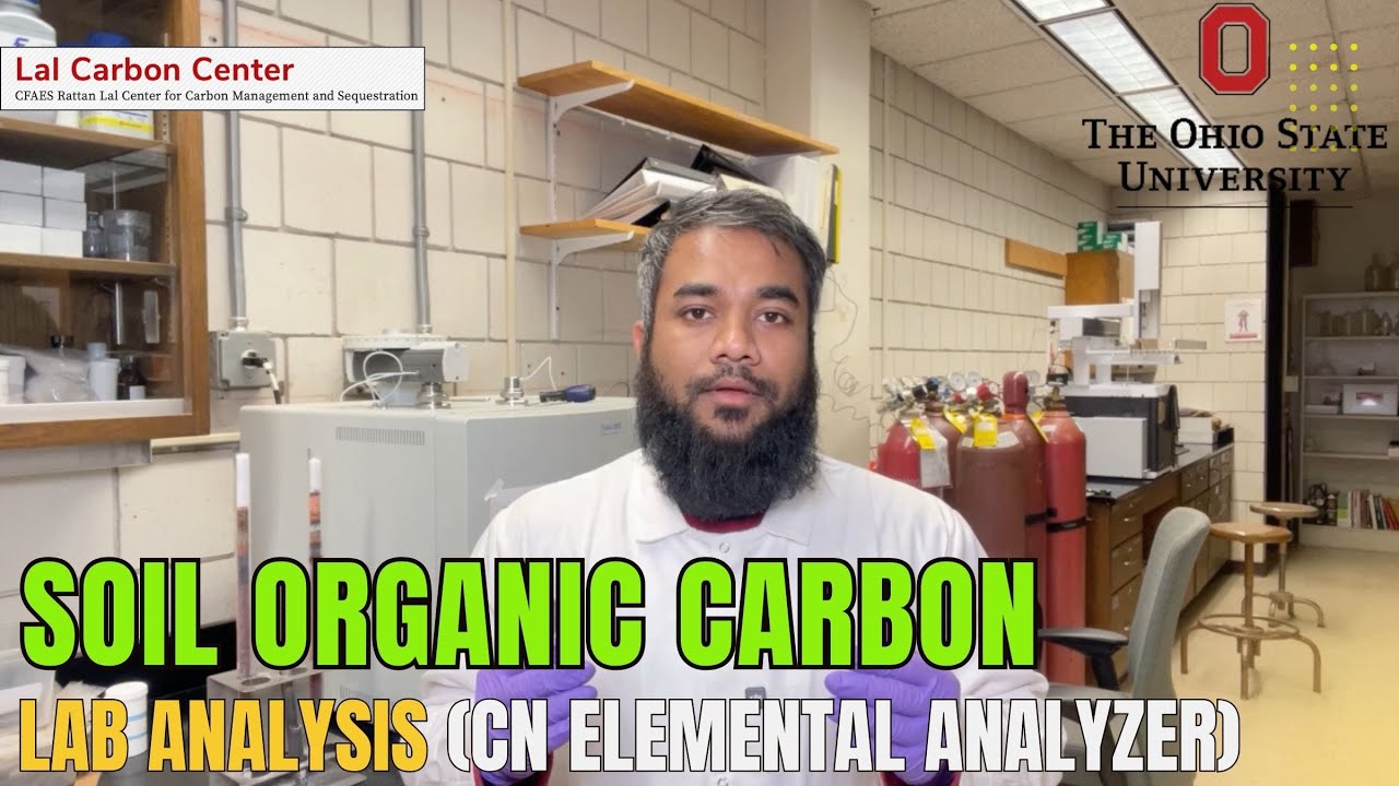 Determining Soil Organic Carbon Using a CN Elemental Analyzer