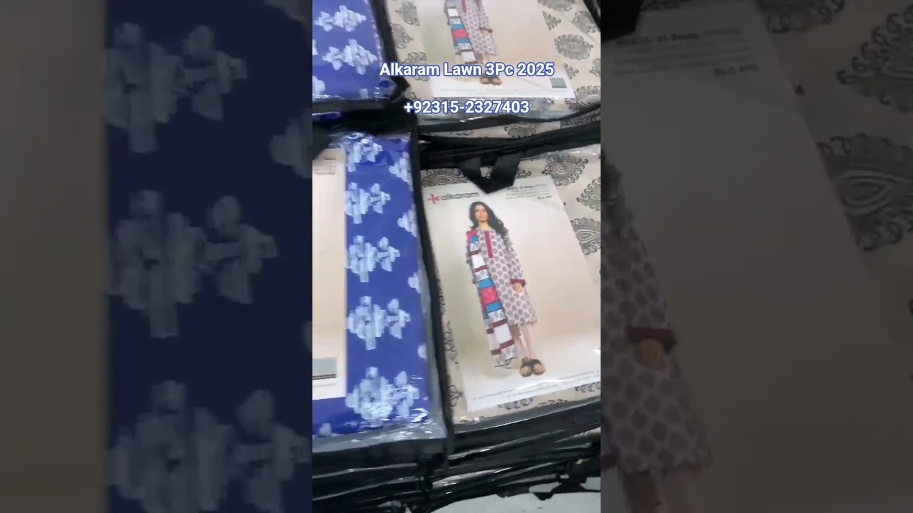 Alkaram 3pc lawn Suit Sale | Alkaram Sale Unstitched | Alkaram Studio | Alkaram Gali Landhi 