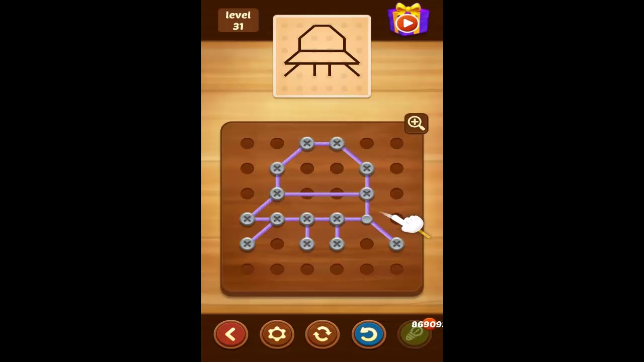 Line Puzzle: String Art Otzarreta 21-40 Walkthrough