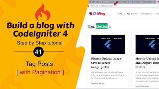 #41. Tag Posts with Pagination in CodeIgniter 4