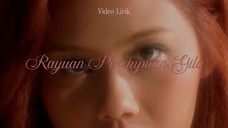 Nadin Amizah - Rayuan Perempuan Gila ( Lyric Video)