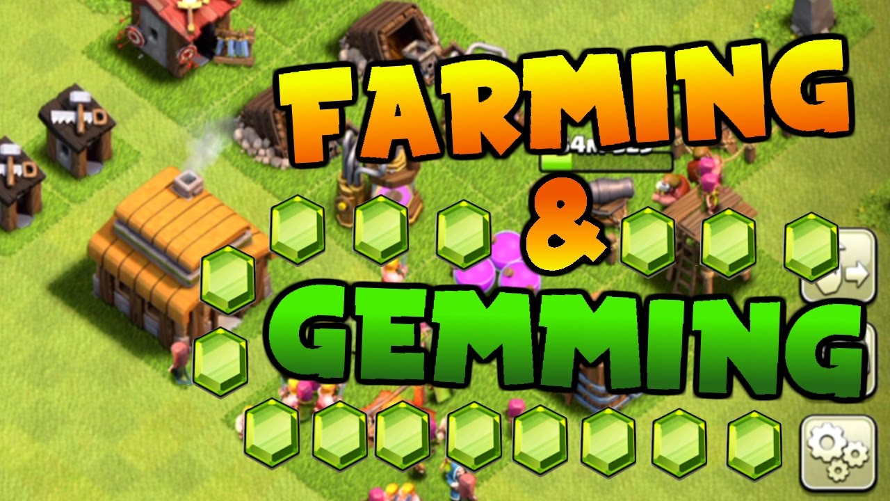 Clash Of Clans | TOWN HALL 3 FARMING AND GEMMING | GEMMING ...