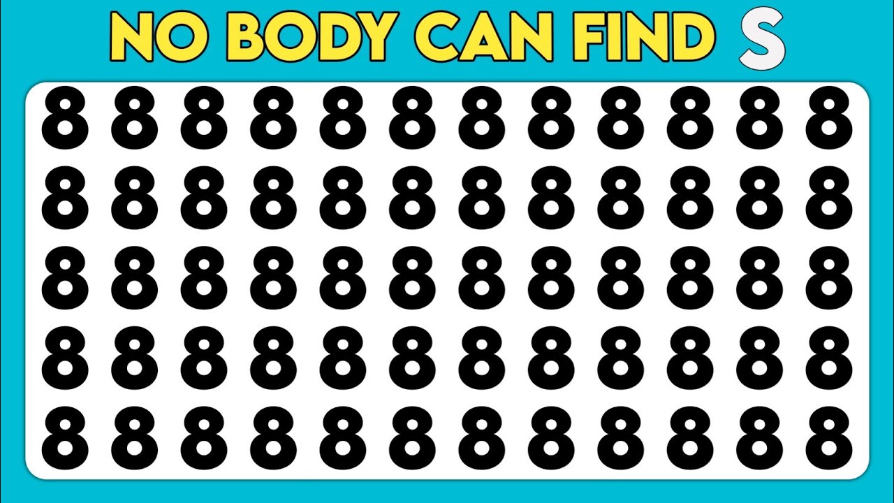 TEST YOUR BRAIN 🧠 | FIND THE ODD ONE OUT | NUMBER AND LETTER EDITION ...