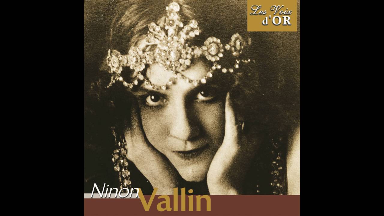 Ninon Vallin - Intimité "Tristesse" sur la 3ème étude