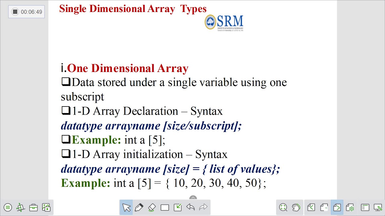 1-A-2D Arrays - YouTube