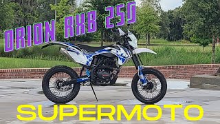RXB 250L Supermoto Conversion. Best budget bike tested on the street and dirt.