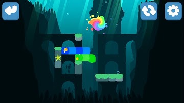 Snakebird. Level 7.