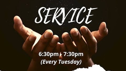 DIGGING DEEP SERVICE  | 14TH SEPTEMBER, 2021.