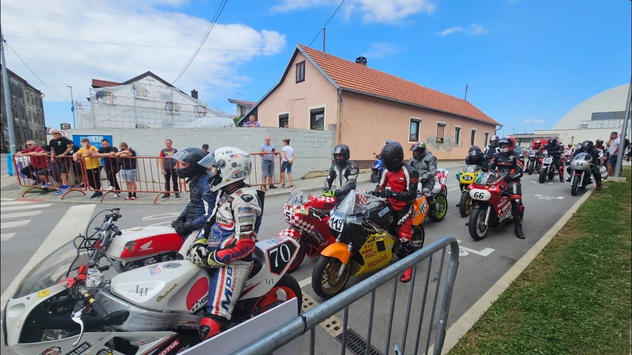 Moto utrka Križevci 2023, klasa 8,9,10 #119.