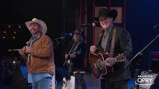 Garth Brooks Inducts Jon Pardi into The Grand Ole Opry