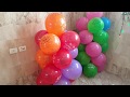 اسهل طريقة لعمل ديكور عمود البلونات How to make a balloon column