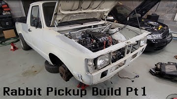 Mk1 Rabbit Pickup Build Pt1