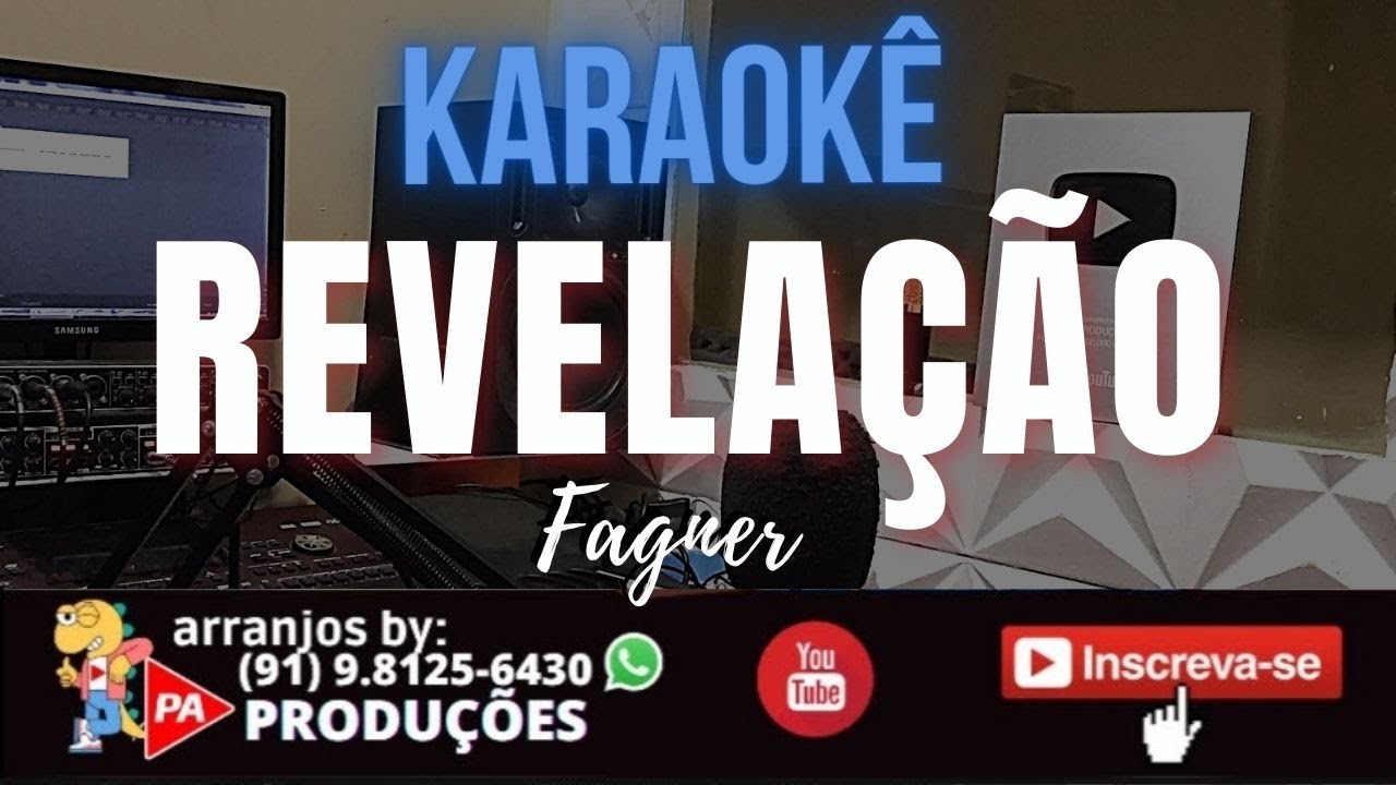 Fagner - Revelação - Karaokê 