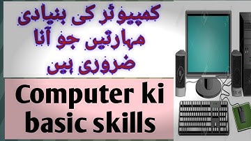 Basic Computer Skills - Orientation Urdu/Hindi | basic computer skills to learn