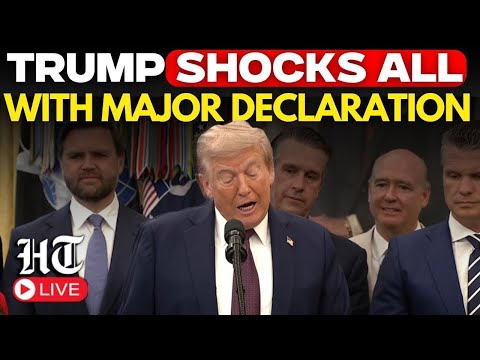 Donald Trump Speech LIVE Trump Makes Very Big Announcement Trump Latest News LIVE US News LIVE