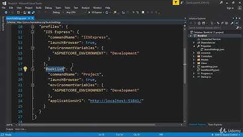 The complete ASP.NET MVC Core 2.0 Course : Properties and wwwroot folder