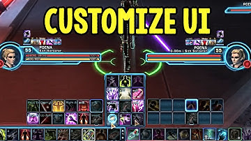 SWTOR How To Customize Your User Interface (UI) + Show Numbers on Your Health / Energy | Editor