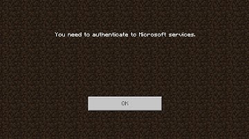 Minecraft you need to authenticate to Microsoft services fix