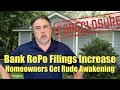 Housing Bubble 2.0 - Bank RePo Filings Increase - Homeowners Get Rude Awakening - US Housing Crash