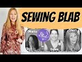 Chatting about stitching with sustainable secondhand on That Sewing Blab